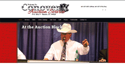 Desktop Screenshot of conoverauction.com